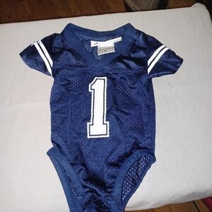 Cowboys jersey One Piece Bodysuit size 3 month